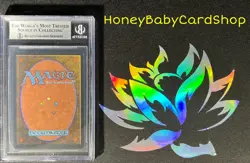 MTG Unlimited Edition 1993 Merfolk of the Pearl Trident BGS 9.0 MINT 93/94 - Image 5