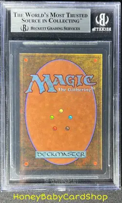 MTG Unlimited Edition 1993 Island (B) BGS 9.0 MINT Old School 93/94 - Image 2