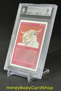 MTG Unlimited Edition 1993 Hurloon Minotaur BGS 9.0Q++ (Quad++) MINT 93/94 - Image 3