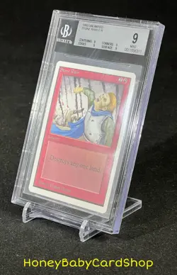 MTG Unlimited Edition 1993 Stone Rain BGS 9.0Q (Quad) MINT Old School 93/94 - Image 3