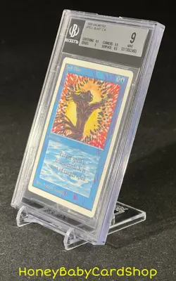 MTG Unlimited Edition 1993 Spell Blast BGS 9.0 MINT Old School 93/94 - Image 3