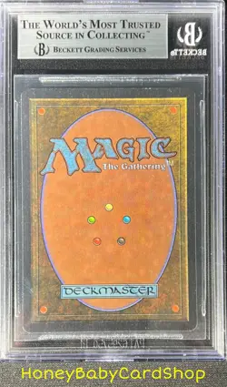 MTG Unlimited Edition 1993 Shanodin Dryads BGS 9.0Q+ (Quad+) MINT 93/94 - Image 2