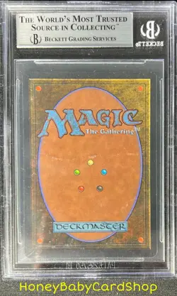 MTG Unlimited Edition 1993 Pestilence BGS 9.0Q++ (Quad++) MINT Old School 93/94 - Image 2