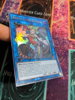 Yu-Gi-Oh! Reptilianne Echidna DUOV-EN016 Ultra Rare 1st Edition NM - Image 2