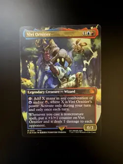 MTG Final Fantasy English Vivi Ornitier Borderless 0321 Foil - Image 1