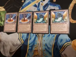 Urza's Power Plant (2 versions) MTG Antiquities Land Slightly Played x4 GG12 - Image 2