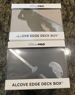 Ultra-Pro MTG Final Fantasy Alcove Edge Deck Box - Cloud and Sephiroth - Image 1