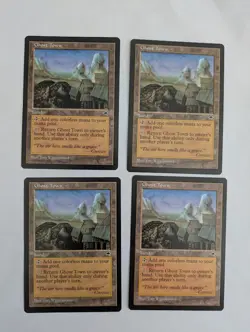 4 Ghost Town Tempest MTG NM Free shipping with tracking - Image 1