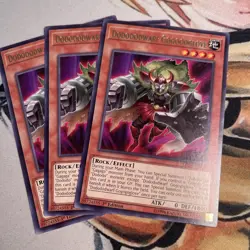 Yu-gi-oh! TCG 3x DODODODWARF GOGOGOGLOVE LED6-EN036 Common YUGIOH! 1st Ed NM - Image 1
