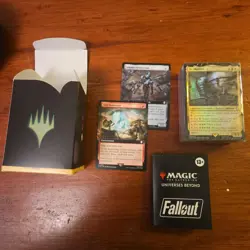 MAGIC THE GATHERING Fallout Commander Deck Science! PIP - Image 1