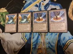 Urza's Power Plant (2 versions) MTG Antiquities Land LP to NM x4 GG19 - Image 2