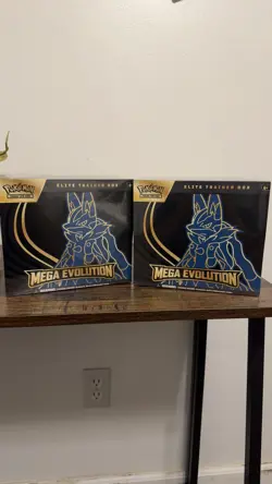 Pokemon TCG Mega Evolution Lucario Elite Trainer Box ETB Factory Sealed - Image 1