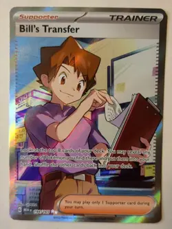 Bill’s Transfer 194/165 Scarlet & Violet 151 Ultra Rare Pokemon TCG 2023 NM - Image 2