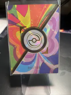 EIF Origins 3.0 Carmine Sinistcha JD Pokemon Trainer Serial Number 005/168 - Image 3