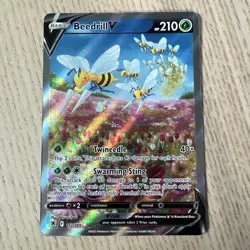 Beedrill V 161/189 Astral Radiance Special Illustration Rare Pokemon TCG NM - Image 1