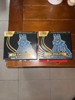Pokemon TCG Mega Evolution Mega Lucario ETB Factory Sealed-Read Description - Image 1