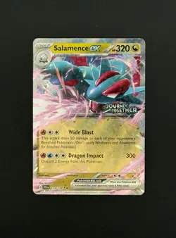 Pokemon Salamence EX 114/159 Journey Together Stamped Promo Holo NM - Image 1
