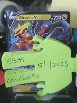 Pokemon TCG Giratina V SWSH Black Star Promos SWSH259 Holo Promo - Image 2