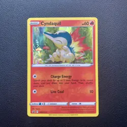 Pokemon TCG Rowlet SWSH220 Cyndaquil SWSH221 Oshawott SWSH222 Cosmos Holo NM - Image 3