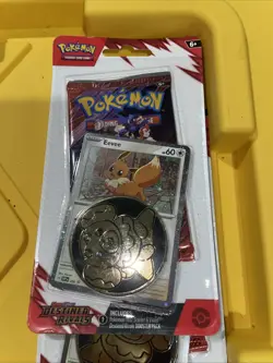 Pokemon TCG: Scarlet & Violet - Destined Rivals Checklane Blister - Eevee - Image 1