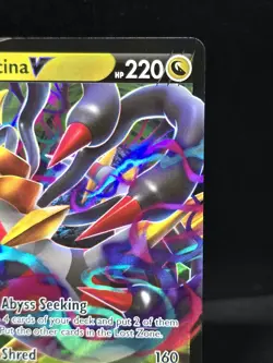 Pokemon Giratina V SWSH259 Sword & Shield Promo Full Art Holo Near Mint - Image 3