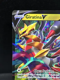 Pokemon Giratina V SWSH259 Sword & Shield Promo Full Art Holo Near Mint - Image 4