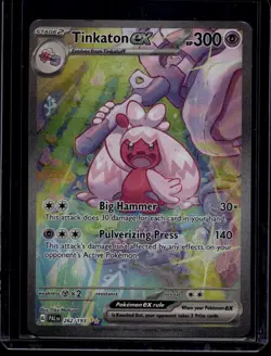 Pokemon TCG Tinkaton ex 262/193 Paldea Evolved Special Illustration Rare NM (B) - Image 1
