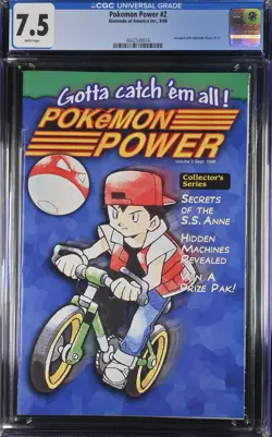 NINTENDO POKEMON POWER #2 - CGC 7.5 - VF- - Image 1