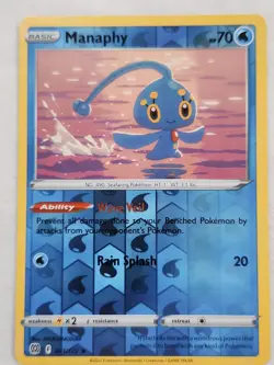 Manaphy 041 Brilliant Stars Reverse Holo Pokemon TCG - Image 4