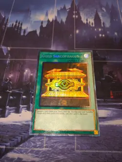 Yu-Gi-Oh! TCG Gold Sarcophagus Prismatic Collector's Rare (PCR) RA02-EN052 Nm - Image 1