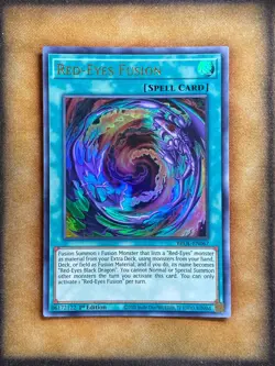 Yugioh Red-Eyes Fusion BROL-EN067 Ultra Rare 1st Ed ITALIAN NM - Image 1
