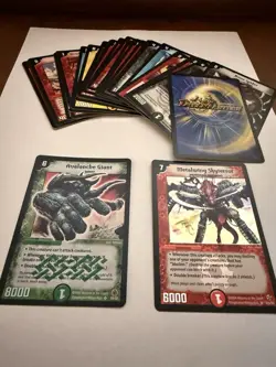 Old Duel Masters Card Lot Metalwing Skyterror Avalanche Giant Holos - Image 1