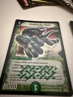 Old Duel Masters Card Lot Metalwing Skyterror Avalanche Giant Holos - Image 2