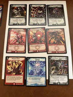 Old Duel Masters Card Lot Metalwing Skyterror Avalanche Giant Holos - Image 4