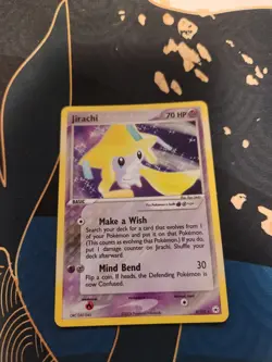 Jirachi 8/101 Hidden Legends Holo Rare Pokemon Trading Card Game - Image 1