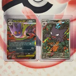 Haunter 027 Promo + Mega Gengar ex 056/094 - Box Fresh - Pokemon Card Lot #910 - Image 1