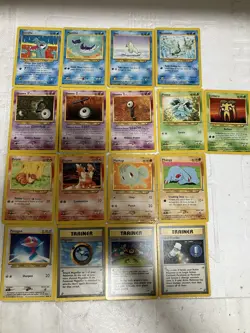 Vintage 2000 Pokemon Neo Destiny 17 Card Lot, NM-HP - Image 1