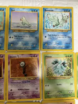 Vintage 2000 Pokemon Neo Destiny 17 Card Lot, NM-HP - Image 3