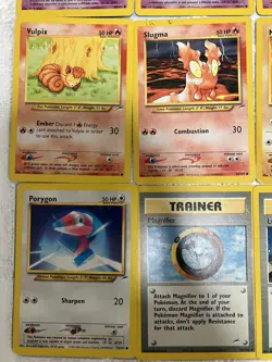 Vintage 2000 Pokemon Neo Destiny 17 Card Lot, NM-HP - Image 4