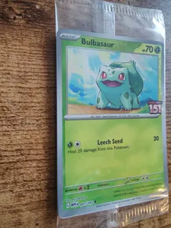 Bulbasaur - (Best Buy Exclusive) 001/165 Miscellaneous Cards & Products Reverse - Image 2