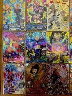 Lot of 50 Super Dragon Ball Heroes Cards Japan Bandai UR SEC Holo Prism - Image 3