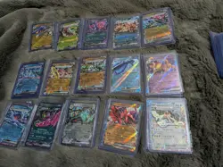 192 Pokemon Cards TCGMixed Cards Lot Different Sets And Languages in Top loaders - Image 5