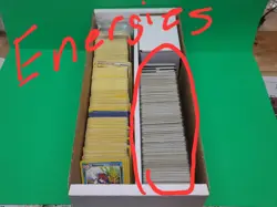 Vintage Box Of Pokemon Cards Collection Lot 100's Played Base, GYM, Rocket - Image 5
