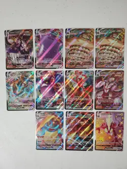 Pokemon TCG Full Art Vmax Lot Of 37 Cards - Image 3