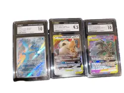 Pokemon TCG CGC GRADED CARD LOT - Image 1
