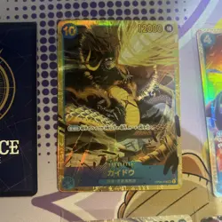 One Piece Card Secret Rare Yamato OP01-121 SEC NM Japanese W/ Kaido + 8 SR - Image 3