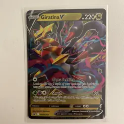 Pokemon TCG Giratina v SWSH259 Black Star Promo Card (NM Condition) - Image 1