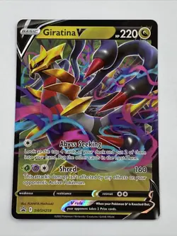 Giratina V SWSH259 Pokemon TCG: Sword & Shield - Black Star Promo Card - Image 1