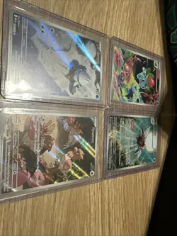 Mega Evolutions Lot Of Illustration Rare Cards, All Near Mint - Image 1