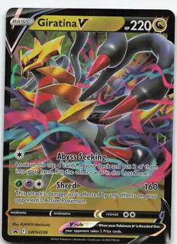 Giratina V - SWSH259 Promo Holo SWSH: Sword & Shield Promo Cards NM Pokemon - Image 1